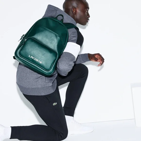 Lacoste Turquoise Backpack with Brown Accents Contrast Branding Backpack - Backpacks - New In 2026 | Lacoste main image 3